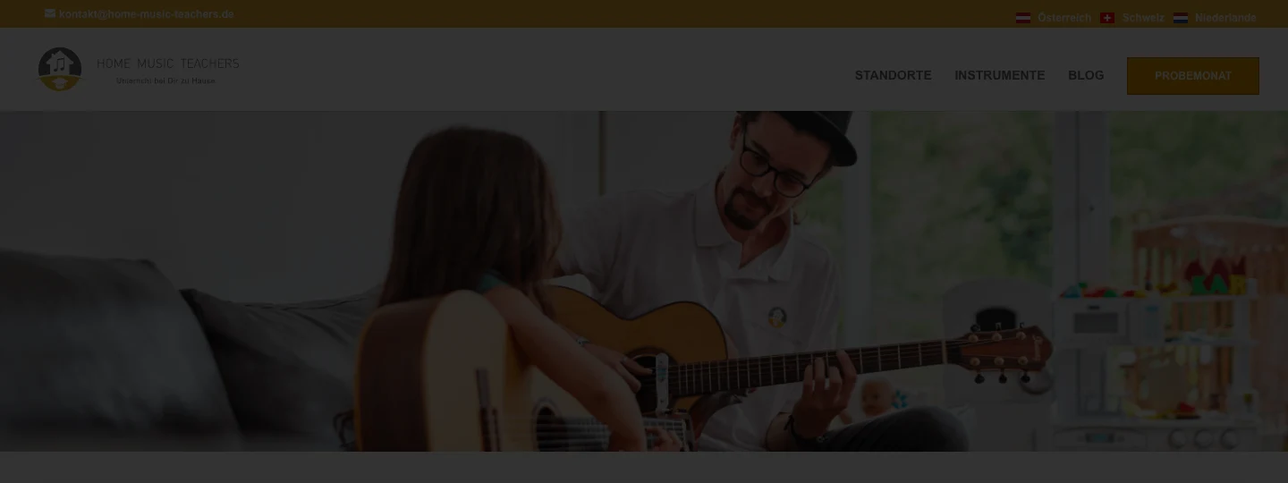 Home Music Teachers Website
